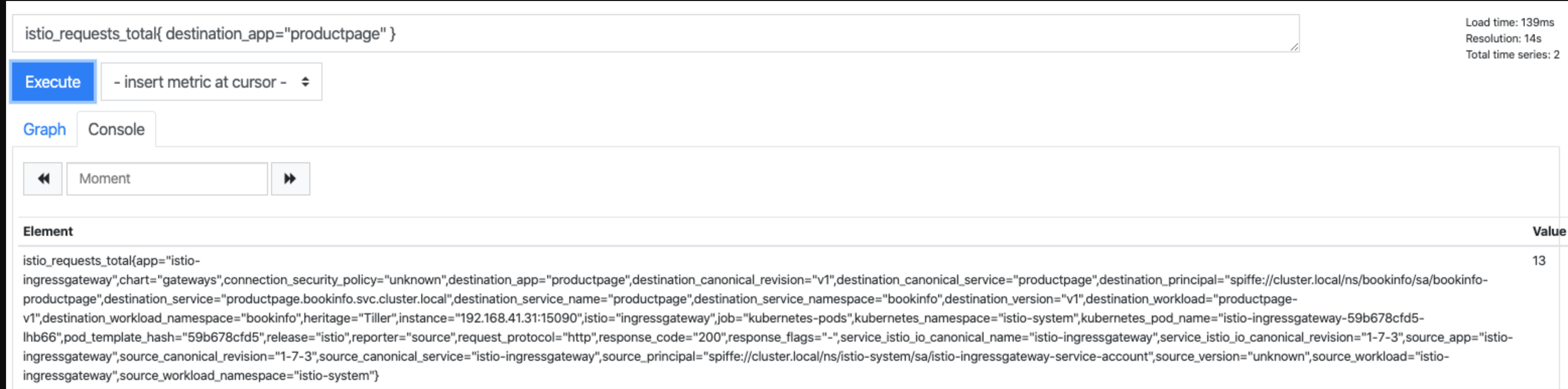 Service-level metrics in Prometheus