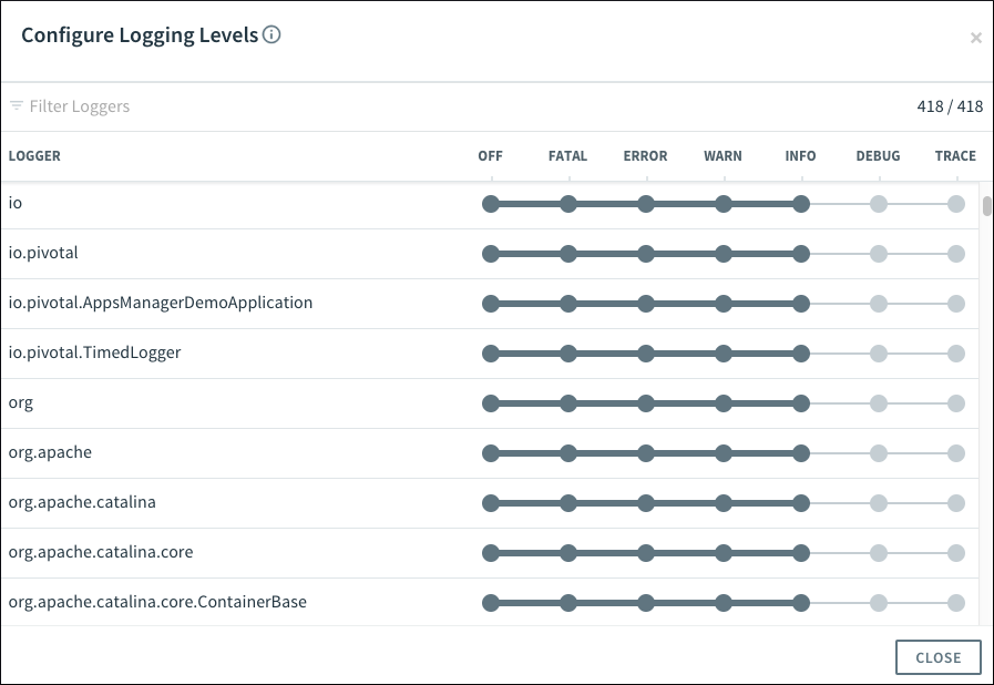 Screenshot - App Manager Logging